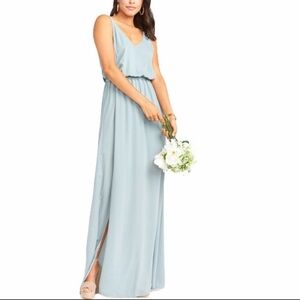 Show Me Your Mumu Blue Kendall Maxi Dress